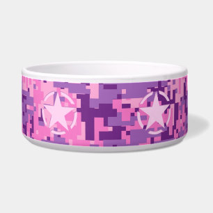 Écuelle Camouflage numérique rose-chaud