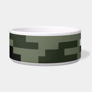 Écuelle Camouflage urbain numérique à 8 bits / Camo