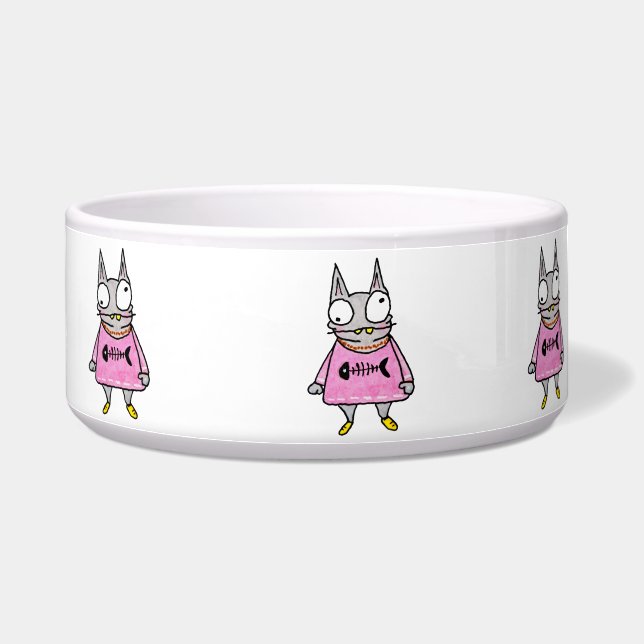 Écuelle Cartoon Kitten (Droite)