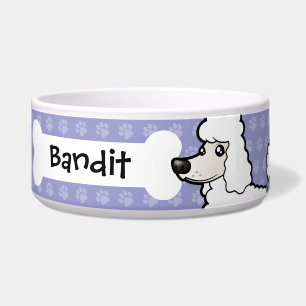 Écuelle Cartoon Standard/Miniature/Poodle de jouet