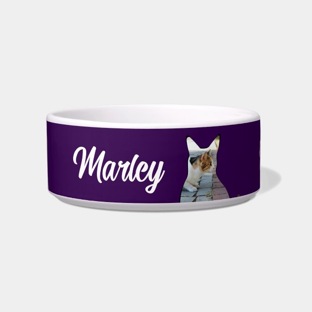 Écuelle Cat photo forme céramique (Devant)