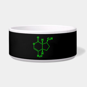 Écuelle Catnip Nepetalactone Formule chimique moléculaire