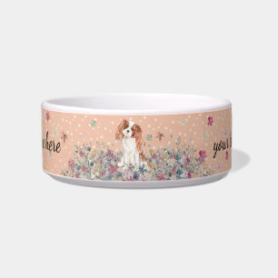 Écuelle Cavalier King Charles Spaniel Chien avec pattes Or
