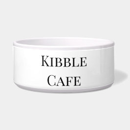 Écuelle Ceramic Pet Bowl Kibble Café