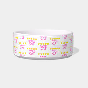 Écuelle Chat cinq étoiles