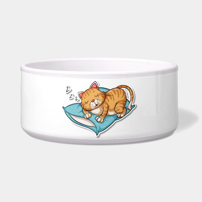 Écuelle Chat endormi (Devant)