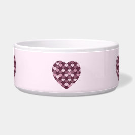 Écuelle Cherry Passion Carré rose et Diamond Heart