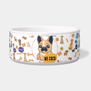 Écuelle Chien à Chien à Chien - Drôle Wohof Design