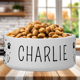 Écuelle Chien Bowl Simple mignonne Céramique Alimentation 