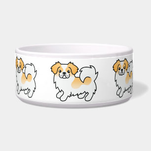 Écuelle Chien caricatural tibétain patiné