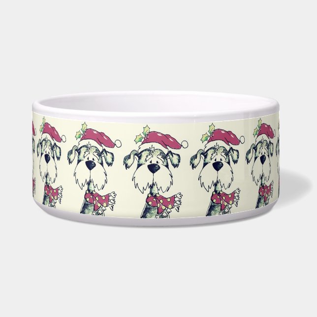 ÉCUELLE CHIEN **CHRISTMAS PUPPY** (Devant)