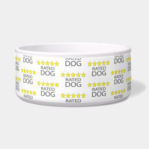 Écuelle Chien cinq étoiles