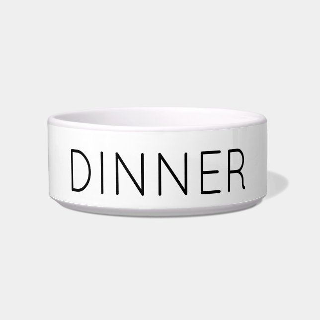 Écuelle Chien de dîner (Devant)