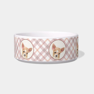 Écuelle Chihuahua Painting - Cute Original Dog Art