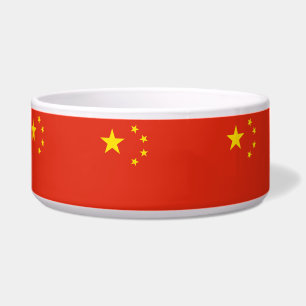 Écuelle Chinois Drapeau Pet Bowl