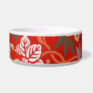 Écuelle Chinoiserie Rouge Floral Hawaïen Kimono Japonais