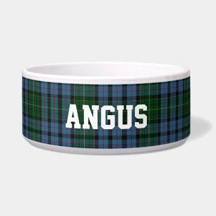 Écuelle Clan Forsyth Tartan personnalisé Plaid Pet Bowl