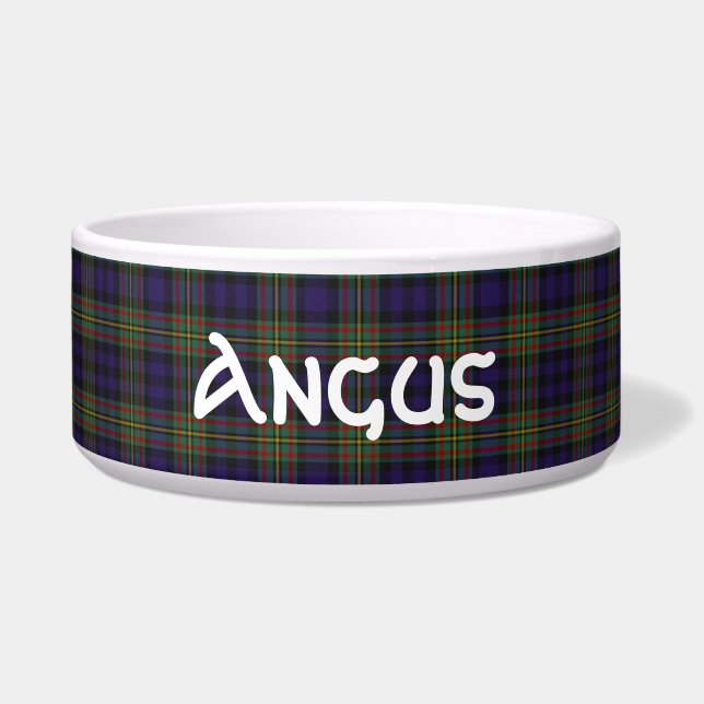 Écuelle Clan MacLellan Custom Tartan Plaid Pet Bowl (Devant)