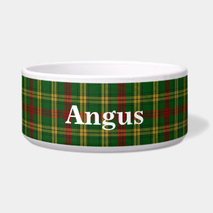 Écuelle Clan MacMillan Tartan personnalisé Plaid Pet Bowl
