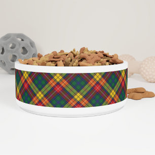 Écuelle Clan Tartan personnalisé Buchanan Plaid Motif