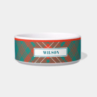 Clan Tartan personnalisé Wilson Plaid Motif Bowl