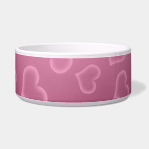 Écuelle Coeurs pourpres Pet Bowl