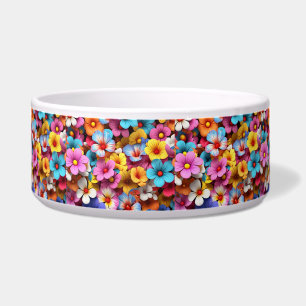 Écuelle Colorful Pretty Flowers Motif-20240