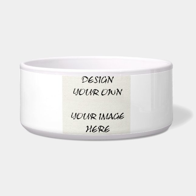 Écuelle Concevez votre propre cuvette faite sur commande (Devant)
