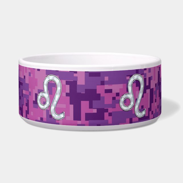 Écuelle Connexion Leo sur Camouflage numérique Fuchsia ros (Devant)