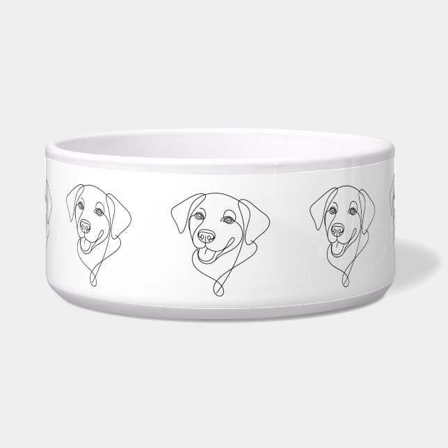 Écuelle Contour de chien (Devant)