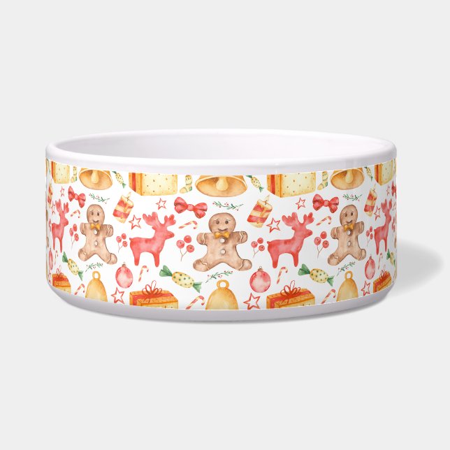 Écuelle Cookies et bonbons de Noël (Devant)