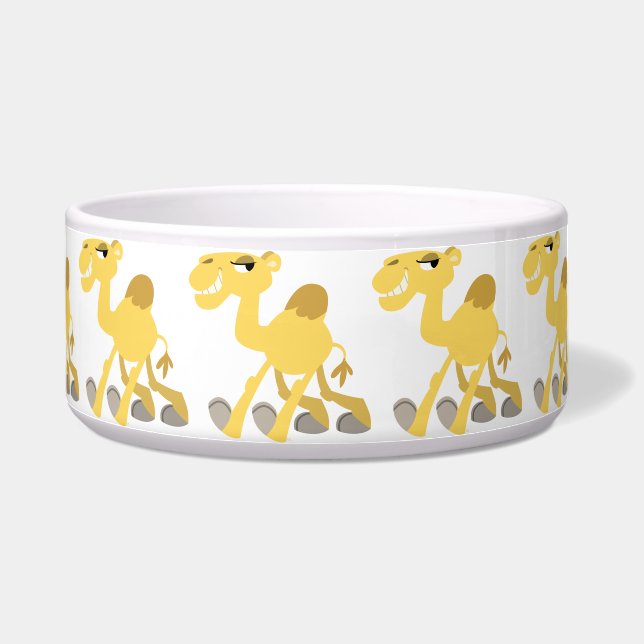 Écuelle Cool et mignon caricature Camel Pet Bowl (Gauche)