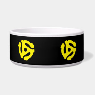 Écuelle COOL Retro Jaune 45 espaceur DJ