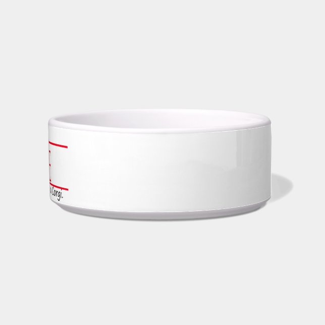 Écuelle Corgi Love Pet Bowl (Droite)