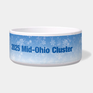 Écuelle Coupe de la meute canine du cluster Mid-Ohio NCBMD