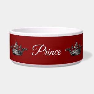 Écuelle Coupe pour animal de compagnie Couronne du Prince 
