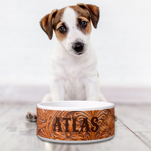 Écuelle Cowboy Rustique pays occidental à outils en cuir i