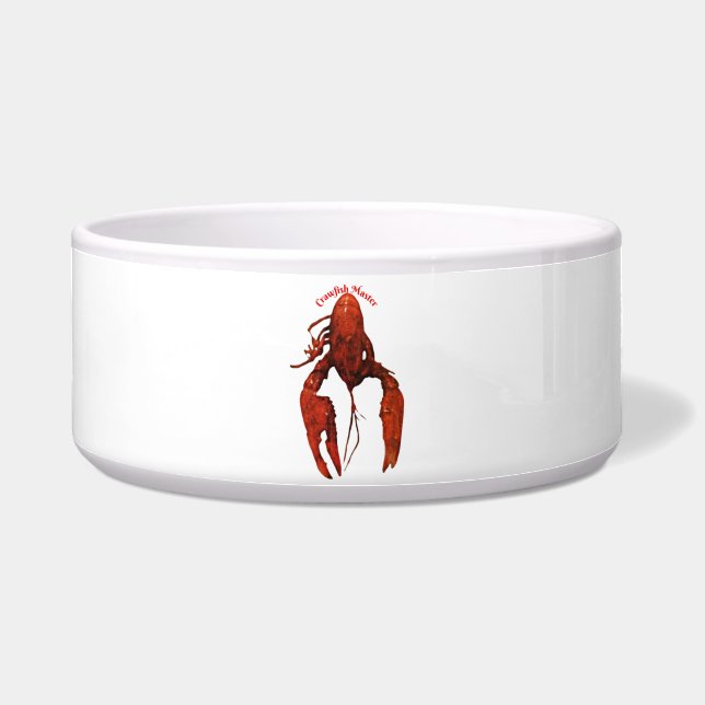 Écuelle Crawfish Ceramic Pet Bowl (Devant)