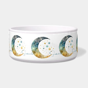 Écuelle Créez votre propre aquarelle Crescent Moon & Stars