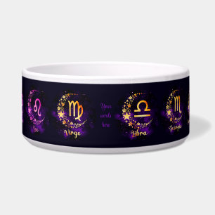 Écuelle Créez votre propre zodiaque céleste violet