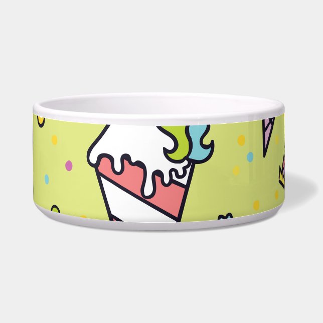 Écuelle Crème glacée Pop Cute : Motif animal (Devant)
