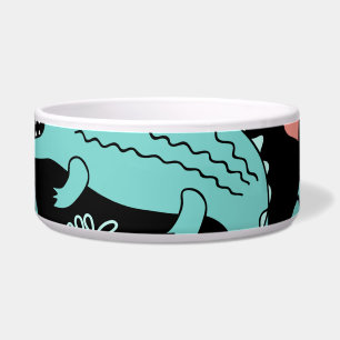 Écuelle Crocodiles de caricatures, motif mignon sans soudu