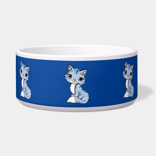 Écuelle cuddle kitty chat bol de nourriture (Devant)