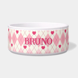 Écuelle Custom Ceramic Pet Bowl, Dog Cat Feeding Bowl