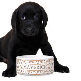 Écuelle Custom Paws and Bones