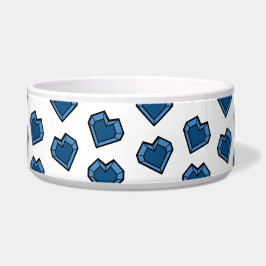 Écuelle Cute Blue Sapphire Crystal Heart Motif