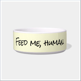 Écuelle Cute bol humoristique pour animaux de compagnie