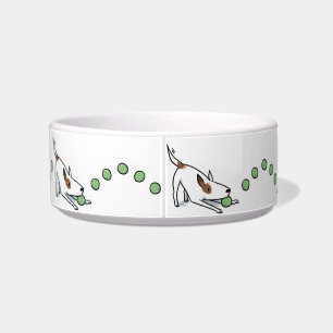 Écuelle Cuvette d'animal familier de balle de tennis