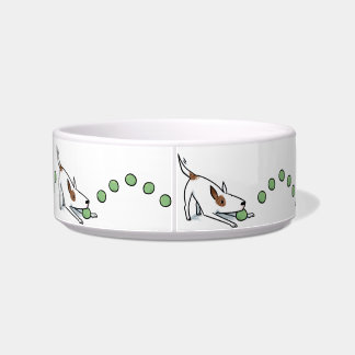 Écuelle Cuvette d'animal familier de balle de tennis