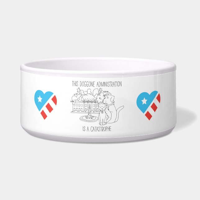 Écuelle Cuvette d'animal familier de livre de cuisine de (Devant)